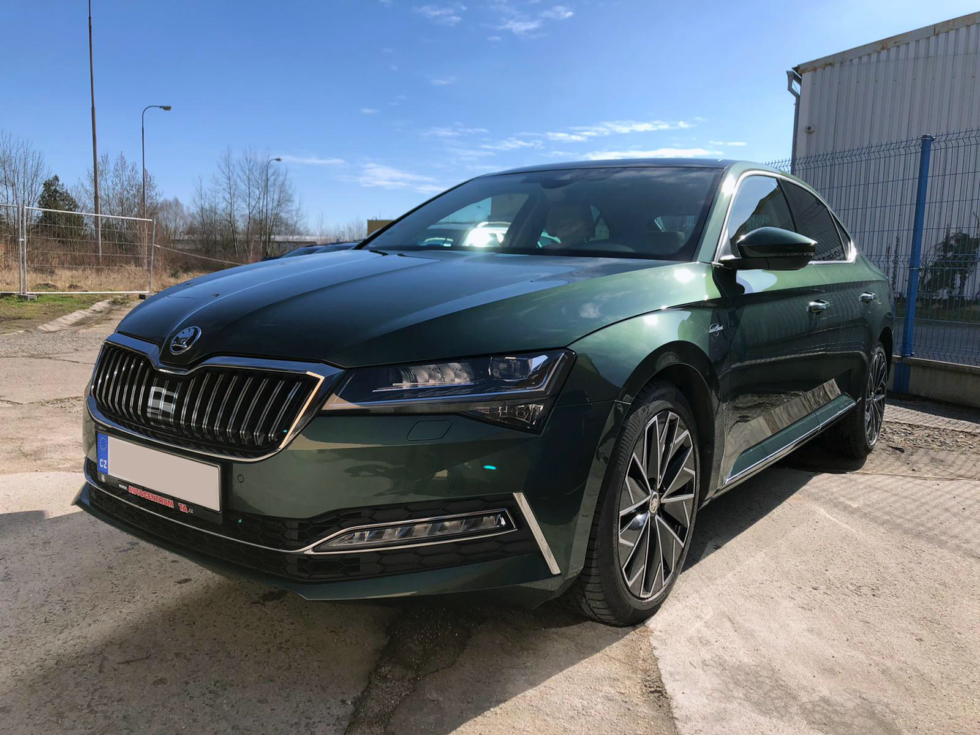 Skoda superb 4 поколения